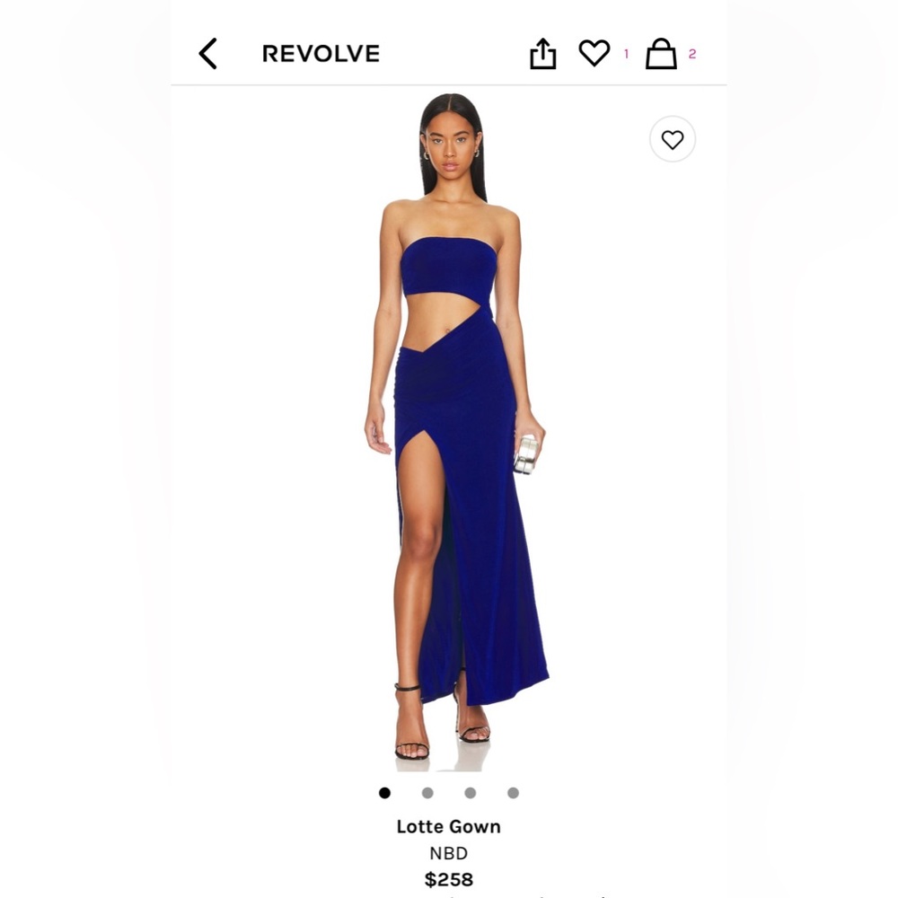 Revolve NBD Lotte gown ! Only worn once